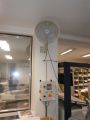 Axiální mlžící ventilátor a řídící jednotka snímače vlhkosti