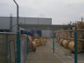 Venkovní pergola osazená mlžícími tryskami