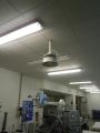 Radiální mlžící ventilátor