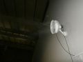 Mlžící ventilátor pro ochlazování balící linky
