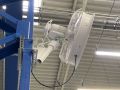 Ochlazování vzduchu ve výrobní hale - axiální ventilátory