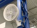 Ochlazování vzduchu ve výrobní hale - axiální ventilátory