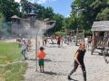 Ochlazovací zóna u dětského hradu ZOO Ostrava
