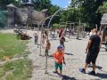 Ochlazovací zóna u dětského hradu ZOO Ostrava