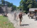 Ochlazovací zóna u dětského hradu ZOO Ostrava