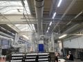 Ochlazování vzduchu ve výrobní hale - radiální mlžící ventilátory