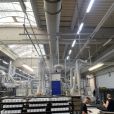 Ochlazování vzduchu ve výrobní hale - radiální mlžící ventilátory